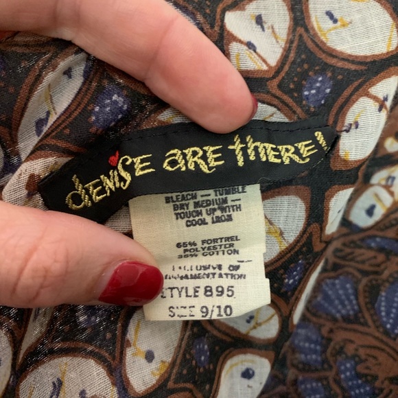 VINTAGE Bohemian / Boho Floral Maxi Formal Dress - Picture 8 of 8